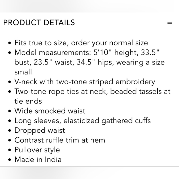 Shoshanna Small Classic Striped Umbrella Mini Dress Swim Cover up Boho Dress - Picture 8 of 8